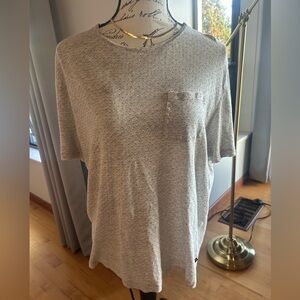 Michael Kors size L men’s grey shirt with front breast pocket